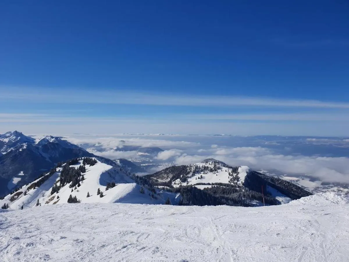 Le 67,ski et randonnée,lave linge,sèche linge,parking Bernex France